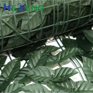 Panneau mural vert artificiel naturel Green Leaf avec feuillage varié, clôture de <span class=keywords><strong>jardin</strong></span> <span class=keywords><strong>artificielle</strong></span> pour l'intimité - Product Image 4