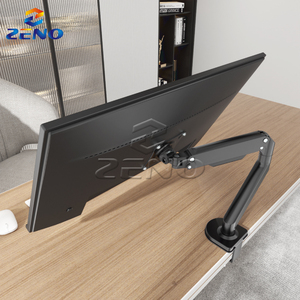 Zeno Nhiệm Vụ Nặng Nề Cơ Khí Mùa Xuân Màn Hình Cánh Tay Cho 17-32 Inch Màn Hình VESA 75/100, Có Thể Điều Chỉnh Nghiêng & Xoay, Bàn Kẹp Núi - Product Image 2