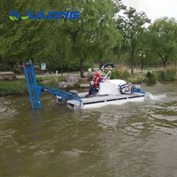 Capacité d'empilage de pelleteuse amphibie à usages multiples avec pompe d'aspiration coupante
