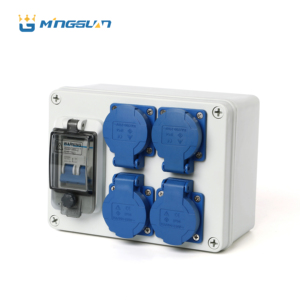 Oem/ODM tùy chỉnh công nghiệp ổ cắm Hội Đồng Quản trị ABS/PC vật liệu phân phối điện mở rộng ổ cắm hộp IP67 bảo vệ ngoài trời - Product Image 2