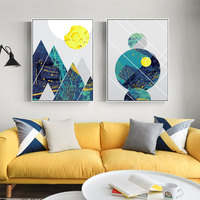 Styles modernes peinture sur toile impression sur toile paysage décoration de la maison artisanat tenture murale Art cadeaux chambre décor pas de cadre