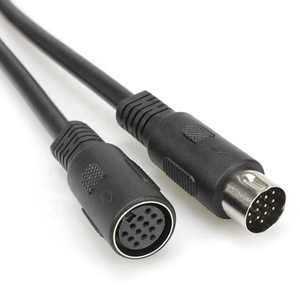 28AWG Kupfer 13-poliger DIN-Stecker auf Midi Din 13-poliger weiblicher Gitarren-Tonabnehmer verlängerung Audio-abgeschirmtes Kabel - Product Image 2