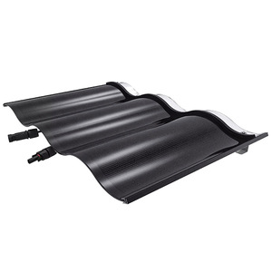 Teja Solar de Triple Curva para BIPV, 25w 32w, Teja Solar CIGS, Teja Solar Roja Impermeable para Villas Europeas, Renovable - Product Image 2