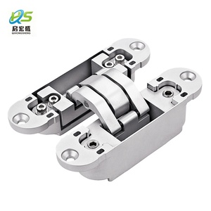 Modern Furniture Door Folding Concealed Hinge 3d Adjustable Zinc 60kgs Capacity Hidden Entry Outdoor Bld-g120 180 Degree - Product Image 1