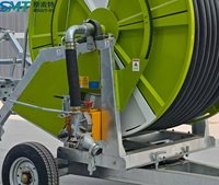 Pompe à turbine métallique haute performance avec enrouleur de tuyau pour système d'irrigation agricole