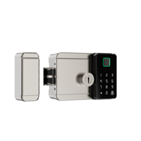 Cerradura Inteligente para Puerta con Huella Digital OL02 Tuya Wifi, Método de Desbloqueo Múltiple, Cerradura Electrónica con Teclado para Casa, Apartamento, Oficina