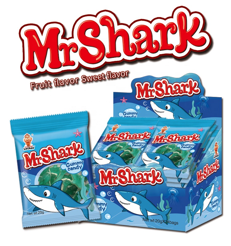 Халяльная Акула, конфеты, морские животные, сладкие кондитерские изделия, Халяльные желейные конфеты