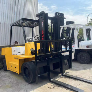 Le Japon a importé un mini chariot élévateur diesel d'occasion TCM 70 7 tonnes vente de machines de construction à Shanghai stock de haute qualité - Product Image 1