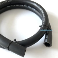 Tuyau de raccordement tressé en caoutchouc NBR/CPE à couverture lisse AN4 AN6 AN8 AN10 AN12, à fixation rapide, pour lubrifiants E85 – Approvisionnement direct usine