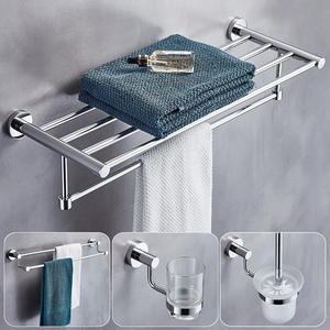 Juego <span class=keywords><strong>de</strong></span> Accesorios <span class=keywords><strong>de</strong></span> <span class=keywords><strong>Baño</strong></span> en Cromo Pulido, Accesorios <span class=keywords><strong>de</strong></span> <span class=keywords><strong>Baño</strong></span> en Latón Pulido - Product Image 1