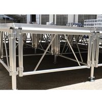 Plateformes de Scène en Aluminium, Scène Extérieure, Scène Mobile pour Concerts, Événements, Mariages, Scène Portable