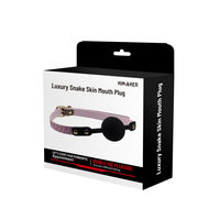 Jouet sexuel de bondage pour femme : adorable bouche-bouclante et équipement de type ball gag