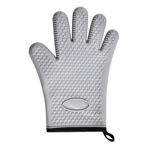 Gants de four en silicone épais de haute qualité, isolants thermiquement, résistants aux micro-ondes et aux hautes températures, compatibles lave-vaisselle, imprimés - Product Image 5