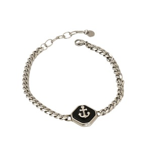 Zogxin Stainless Steel Anchor Bracelet Men's Geometric Chain Bracelet Fashion Jewelry Gift - Product Image 5