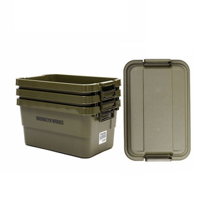 Car Storage Box Container Plastic Trunk Cargo for Camping