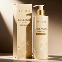 Shampooing Nettoyant Rafraîchissant à la Formule Douce Anti-Chute de Cheveux au Collagène, Sans Sulfate, Mousse Riche, Usage Quotidien, Soutien OEM Personnalisé