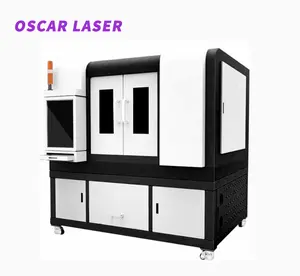 Mini machine de découpe laser cnc en aluminium en acier au carbone de haute précision pour coupeur de Laser de Fiber de plaque d'acier en métal 1000w automatique