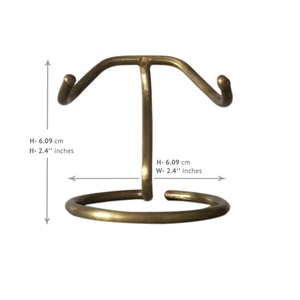 กล่องใส่เถ้ากระดูกทำจากทองเหลืองรูปหัวใจสำหรับขี้เถ้าทำด้วยมือแบบสร้างสรรค์ - Product Image 3