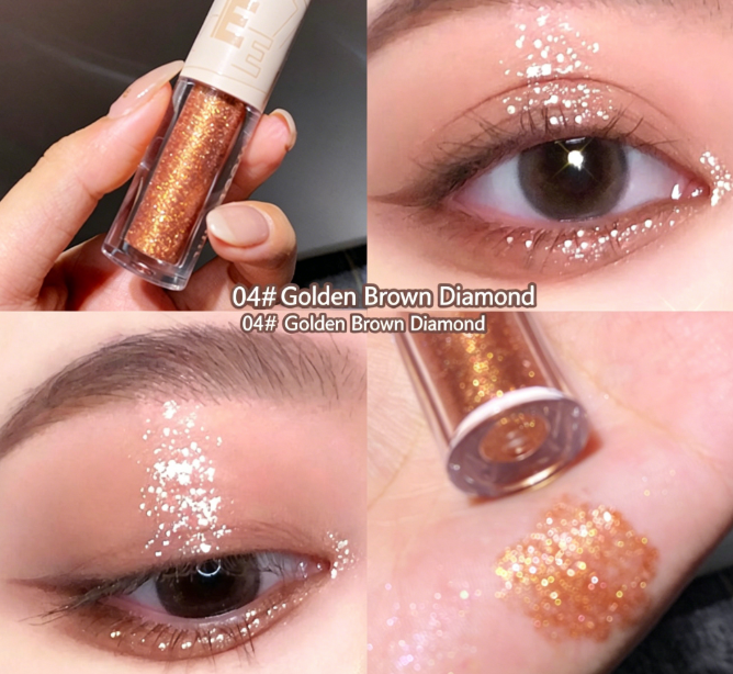 4 gold brown diamond