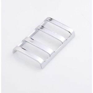 Stainless Steel Pool Safety Cover Buckle 1.90 Inch Length Rectangular Strap Threading Pack Of 5 - Product Image 2