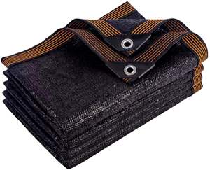 Voile d'ombrage de jardin en HDPE avec œillets, filet de protection UV pour patio, chenil pour chien, poulailler, gazebo, serre, couverture de plantes - Product Image 3