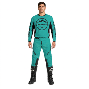 Conjunto de equipo de motocross MX todoterreno personalizado, ropa y accesorios de alto rendimiento para enduro, uniforme de motocross con estampado personalizado - Product Image 1
