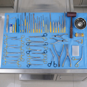 SWISHER INTERNATIONAL Stainless Steel Manual Micro <b>Ear</b> Tympoanoplasty Surgical Instruments 43-Piece Set CE Certified ISO13485 - Product Image 3