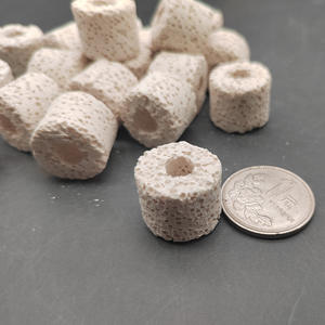 Fish Joy Bolsa de malla moderna Tecnología de respiración blanca Ecológico 1L Anillo de cerámica Filtro de tanque de peces Casa de bacterias - Product Image 3