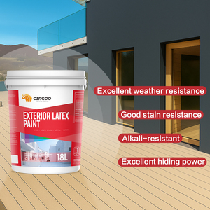 Pintura de Látex Mate para Exteriores, Venta Directa de Fábrica, Aplicación con Brocha, Lavable, Resistente a la Intemperie, Revestimiento de Emulsión Personalizado - Product Image 2