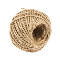 Ficelle de jute naturelle noire de 3mm d'épaisseur, ficelle de jardin Matériaux d'emballage industriels très résistants Emballage de ficelle