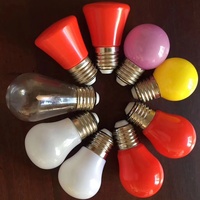Ampoule LED de Noël G45, B22, E27, 1W, 2W, 3W, Décoration de Noël, Ampoule Colorée SMD