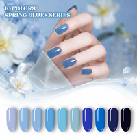 Kit de gel pour nail art UV LED ORCHID FOX, logo personnalisé, écologique, végan, 10 couleurs, plusieurs styles, hautement pigmenté, longue tenue
