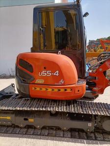 Machine d'excavateur u55-4 Kubota d'occasion à prix réduit, y compris les accessoires pour godet et pompe - Product Image 2