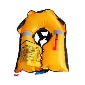 Giubbotto Gonfiabile Per Snorkeling Adulti, Cinture Regolabili, Supporto Galleggiante Fino A 100 Kg, Compatto