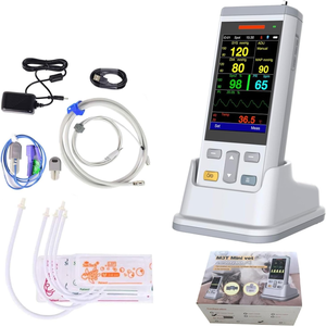 Moniteur vétérinaire multiparamétrique portable 3,5 pouces avec mesure du SpO2, de la pression artérielle et de l'ETCO2 - Product Image 3