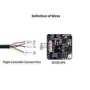 M10n GPS se100 mô-đun cao vị trí độ chính xác làm việc với GLONASS/Beidou cho <span class=keywords><strong>APM</strong></span> Pixhawk chuyến bay điều khiển DIY FPV bay không người lái - Product Image 2