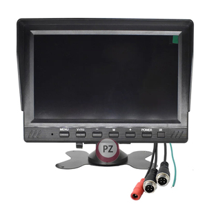 7 Inch Phía Trước Và Phía Sau Xem 24 Giờ DVR Ghi Âm Màn Hình Với 2 Kênh Tầm Nhìn Ban Đêm Sao Lưu Máy Ảnh Giám Sát Kit Cho Xe Tải - Product Image 6