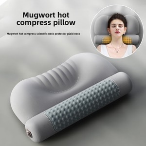 Moderno Cuscino Cilindrico per la Cervicale in <span class=keywords><strong>Memory</strong></span> <span class=keywords><strong>Foam</strong></span> con Compressa Calda all'Artemisia, Riscaldato e con Moxibustione per il Sonno e le Vertebre - Product Image 6