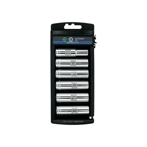 Jeu de 6 douilles longues, entraînement 1/2'', TRUPER - Product Image 1