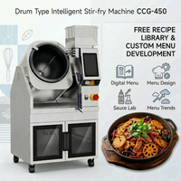 Robot de cuisine automatique commercial multifonctionnel, machine électrique pour faire sauter les aliments, recettes gratuites incluses
