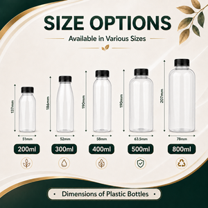 Bouteille en plastique grande capacité au meilleur <span class=keywords><strong>prix</strong></span> – Contenant vide pour boissons froides, lait et jus – Bouteille en plastique - Product Image 4