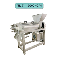 500 Kg/u Multifunctionele Elektrische Schroef Fruit Groenten Pers Sap Extractor Machine Industriële Spiraal Sap Maken Machine