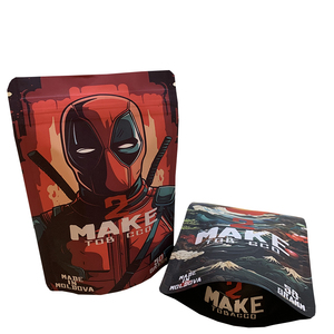 Bolsa Mylar de 3.5g con Cierre Hermético y Diseño Vertical para Empacar Chicle, <span class=keywords><strong>Sushi</strong></span> y Leche, Apta para Impresión por Grabado - Product Image 3