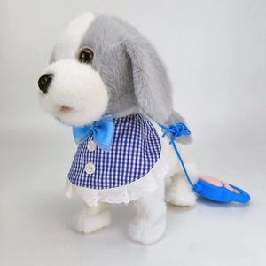 電動で歌う、うなずく、尻尾を振るぬいぐるみ犬のおもちゃ、話すリード付き、赤ちゃんへのプレゼント、犬の人形 - Product Image 6