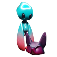 Fabricant de statuettes personnalisées en résine, plastique, PVC, vinyle, dessin animé, OEM, décoration d'intérieur, figurine de jouet, figurine d'action anime