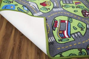 <span class=keywords><strong>Tapis</strong></span> de jeu pour enfants, 9 cm, imprimé en Nylon, espace de ville, éducatif, pour circulation de voiture - Product Image 5