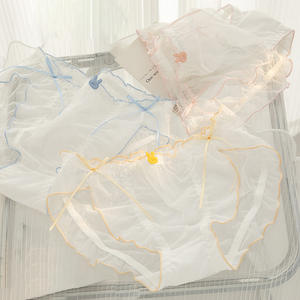 Оптовая продажа, привлекательное Сетчатое кружевное нижнее белье, легкое и дышащее нижнее белье, кружевные штаны для девочек - Product Image 2