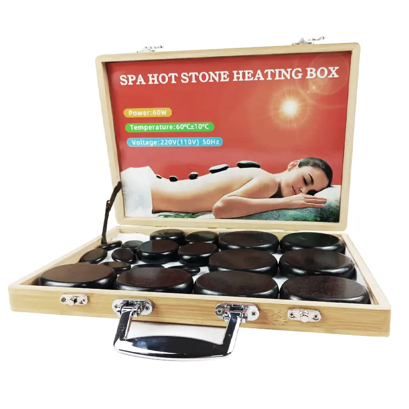 Tragbares Hot Stone Massage set Direkte Wärme der Steine Trocken heizung Hot Stone Heater Warmer Massage