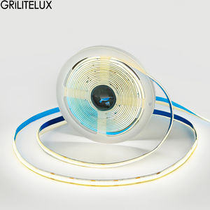 Tira de Luz LED COB de 12V 24V, 320/480 LED/M, Ancho de PCB de 8 mm, Luz Blanca Cálida Natural, Tira de Luz LED Lineal de 12v 3500k COB - Product Image 1