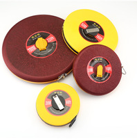 Ruban à mesurer en PVC souple, 20/30/50/100 mètres, mesures métriques et impériales, épaisseur de la lame de 0,14 mm et largeur de 12,5 mm